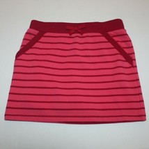 Gymboree Star Of The Show Girl&#39;s Stripe Fleece Terry Skort Skirt size 6 - £7.92 GBP