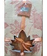 Two (2) Harvest Kitchen Towels w/Leaf Cookie Cutter~ 18&quot; x 26&quot; ~ 100% Co... - €17,23 EUR