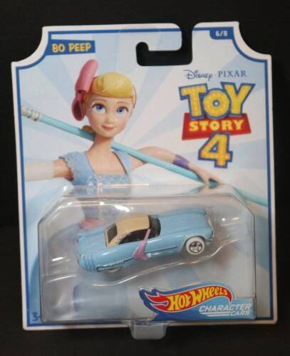 Bo Peep Disney Pixar Toy Story 4 Hot Wheels Character Cars 6/8 - £10.06 GBP