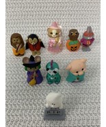 Lot/9 Vintage Hallmark Merry Miniatures 1993 Halloween trick-or-treat dr... - £26.60 GBP
