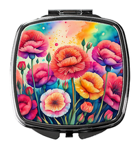 Carnations Elegance Compact Mirror - $15.95