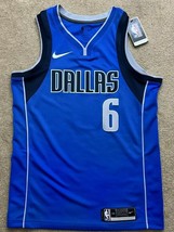 Dallas Mavericks Kristaps Porzingis Swingman Icon NBA Basketball Jersey Size M - £56.65 GBP