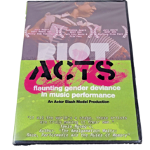 Riot Acts DVD New Sealed Flaunting Gender Deviance in Music Performance Rare HTF - £6.84 GBP