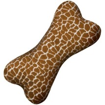 WILD STYLE Soft Plush Bone Shaped Toys For Big Dogs Squeaker &amp; Animal Theme 12&quot; - £5.81 GBP