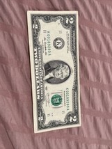 2013 $2 TWO DOLLAR BILL Low Serial Number, Good Condition! - $36.47