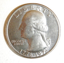 1776 - 1976 Bicentennial Drummer Boy Washington Quarter - Circulated D, ... - $38.07 MXN
