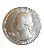1776 - 1976 Bicentennial Drummer Boy Washington Quarter - Circulated D, ... - $38.01 MXN
