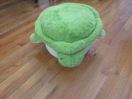 CUTE inflated green turtle footstool stool chair footrest kid stool - £23.35 GBP