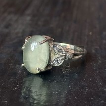 Bijoux en argent sterling 925 fait main avec pierres précieuses Prehnite,... - £50.00 GBP