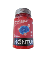 Montue Magnesium High Absorption 60 ct Muscles Bone Nerves - Exp 10/26 - $311.46 MXN