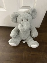 Animal Adventure Elephant Gray Plush Stuffed Animal Toy 10 Inch  - £9.72 GBP