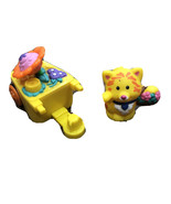 Little People Cat Wheelbarrow Magic Spinning Flowers From Sweet Garden S... - $228.24 MXN