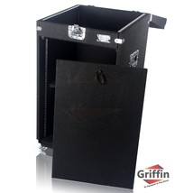 Rackmount Studio Mixer Flight Road Case By GRIFFIN - 25U Mount Space Ultimate Pr - £197.70 GBP