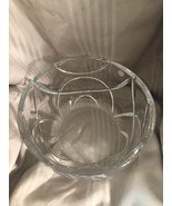 Ralph Lauren Royalton Lead Crystal Glass Bowl 6&quot; Diameter - £29.51 GBP
