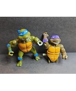 Teenage Mutant Ninja Turtles TMNT VTG 1989 Wacky Action Leo &amp; Don PARTS - $15.21