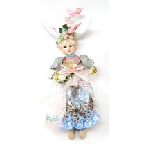 Easter Elf 18&quot; Girl Bunny Wreath Attachment, Home Decor - £39.56 GBP