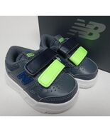 New Balance CT20 Sz 2 W WIDE EU 17 Infant Baby Walking Shoes Lead Rouge ... - $12.16 CAD