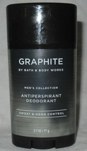 Bath & Body Works Men's Collection Antiperspirant Deodorant 2.7 oz GRAPHITE - £14.16 GBP