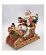 San Francisco Music Box Company Santa Claus Is Coming To Town Wind Up Sl... - $93.24 CAD