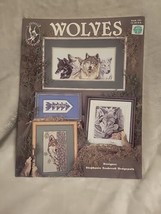 Wolves Cross Stitch Designs by Stephani Seabrook Hedgepath Pegasus - $9.45