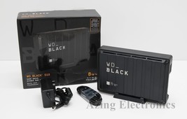 WD Black D10 WDBA3P0080HBK 8TB USB External Game Hard Drive - £100.41 GBP