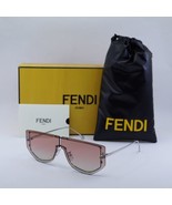 FENDI FE40096U 16T Shiny Palladium/Gradient Bordeaux 69-3-135 Sunglasses... - £292.32 GBP