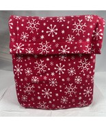 Flannel Red Snowflakes printed Full Size Sheet Set - Target - $244.55 MXN