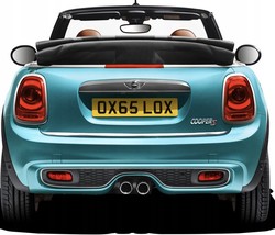 Mini F57 Cabriolet 2014+ Chrome Trunk Trim - Tailgate Accent - Premium C... - £18.98 GBP