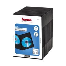 Hama DVD Double Box Slim 25 Black  - $73.00