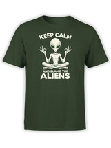 FANTUCCI Aliens T-Shirt Collection | Blame The Aliens T-Shirt | Unisex - $21.99+