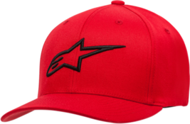 Alpinestars Mens Ageless Curve Hat Flexfit Cap Lid Red/Black L/XL - £21.31 GBP