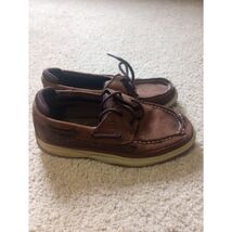 Youth Brown Sperry Boat Shoes Size 3 - $6.30