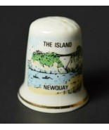 The Island Newquay Collectible Bone China Souvenir Thimble Home Decor - £5.95 GBP