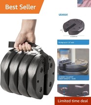 Durable 40 lb Weight Set for Tents &amp; Canopies - Easy Carry, No-Pinch Design - $822.00 MXN