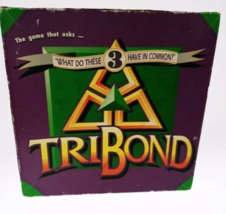 TriBond Board Game 1992 Family Fun 2-12 Players Clue Cards Set Volume 1 Complete - £15.86 GBP