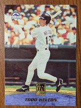 Todd Helton Colorado Rockies 2001 Topps Reserve #18 - Fast Shipping - £1.80 GBP