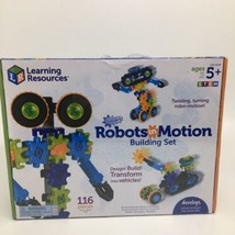 Learning Resources Gears! Gears! Gears! Robots in Motion - STEM Building Set - £27.37 GBP