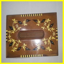 Box Tissue | Wooden Handmade Box Tissue Paper Holder |Thuya Decorative Artisan | - £65.05 GBP