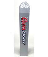 Coors Light Beer Tap Handle 12” Tall With Metal Mountain Emblem - $623.06 MXN