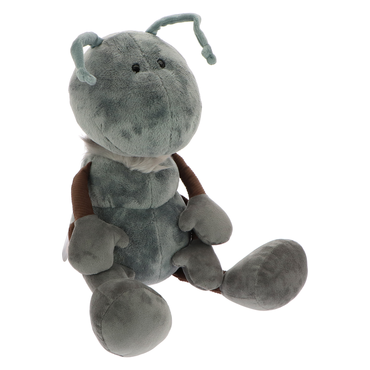 Primary image for NICI Ant Giant Gray Stuffed Animal Plush Toy Dangling 20 inches 50 cm