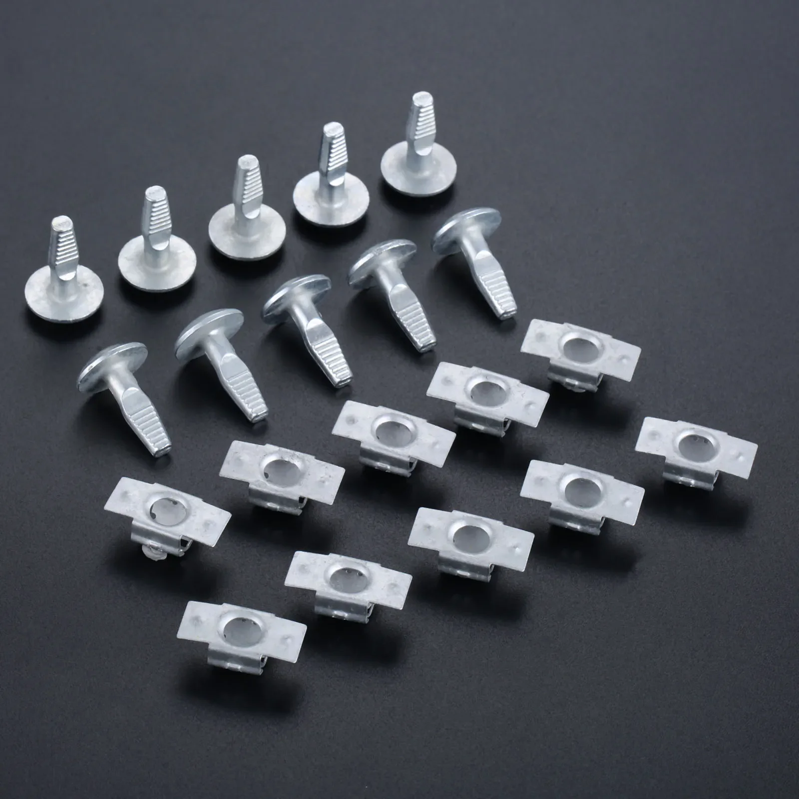 10PCS Universal Auto Car Clips Engine Gearbox Lower Plate Screw Clamp Clip for - £12.96 GBP