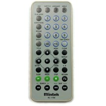 Genuine Mintek Portable DVD Player Remote Control RC-1700 Tested Working - $9.28