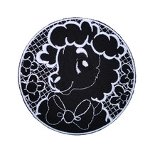 Funny Cute Lamb Embroidered Iron On Patch 3.85&quot; Boy Girl Child Kids Baby Backpac - $7.87