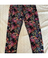 CVG Tropic Like It&#39;s Hot Capris Leggings Size Large W/ Pockets - $50.99