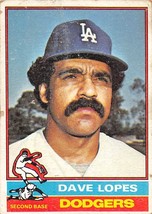 1976 Topps #660 Dave Lopes Los Angeles Dodgers ⚾ - £0.66 GBP