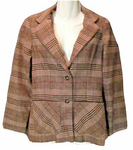 Vtg S.P. II Blazer Jacket Wool Blend Sz 8 Read Descript. EUC Lined Fall Fashion - £13.34 GBP