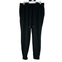 Athletic Works Women&#39;s Black Drawstring Sweatpants Size M - £10.36 GBP