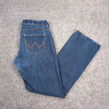 Wrangler Jeans Women 9/10x34 Q Baby Strech No Gap Waistband Riding WRQ20DD - $22.99