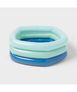Sun Squad Mini 3 Ring Oval Kiddie Pool 43 gal Blue 5.91x1.97x7.87 - €10,82 EUR