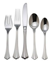 1800 by Reed &amp; Barton Stainless Steel Flatware Set for 12 Service 60 Pie... - £698.26 GBP